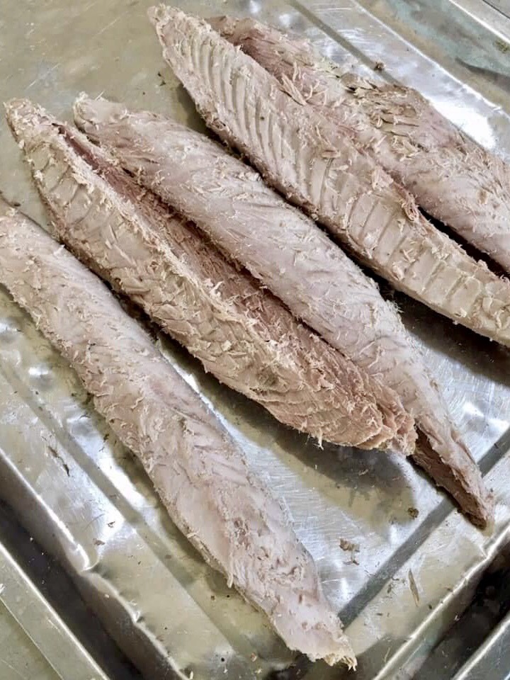 Frozen Skipjack Tuna Pre-cooked Loin